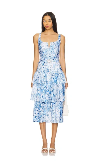 GENERATION LOVE CELESTE FLORAL POPLIN DRESS