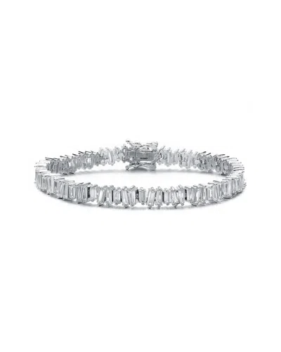 GENEVIVE GENEVIVE SILVER CZ BRACELET