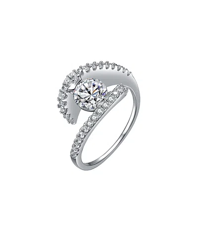 GENEVIVE GENEVIVE SILVER CZ RING