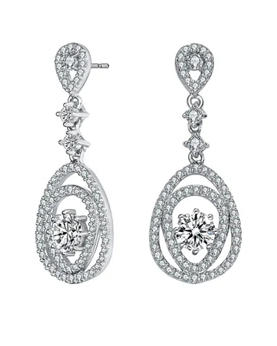 GENEVIVE GENEVIVE SILVER EARRINGS