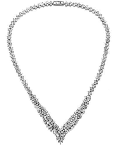 GENEVIVE GENEVIVE SILVER NECKLACE