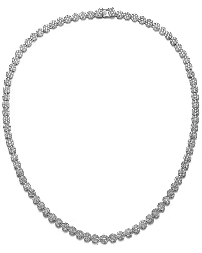 GENEVIVE GENEVIVE SILVER NECKLACE