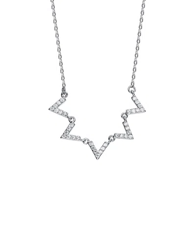 GENEVIVE GENEVIVE SILVER NECKLACE