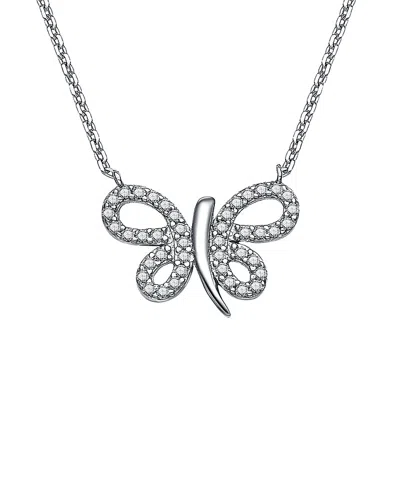 GENEVIVE GENEVIVE SILVER NECKLACE