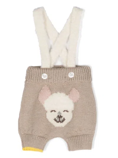 GENSAMI ALPACHINO INTARSIA-KNIT SHORTS