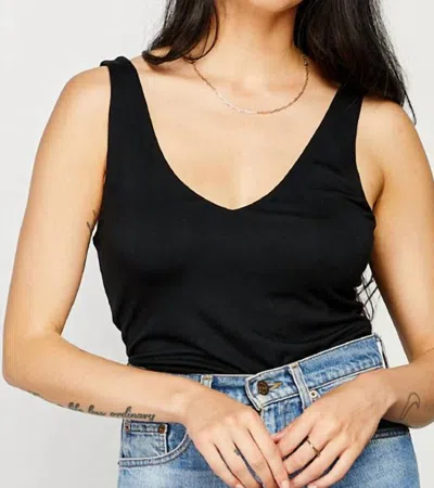 GENTLE FAWN STARLING TANK TOP IN BLACK
