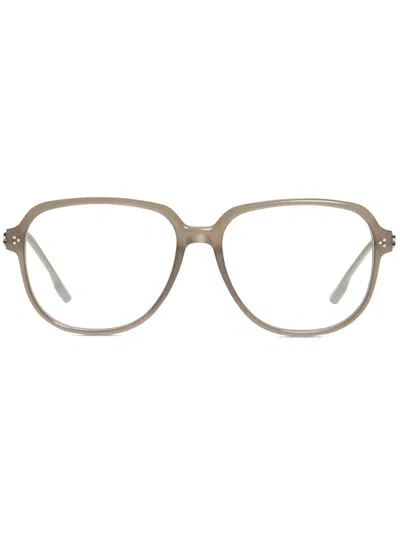 GENTLE MONSTER ANNA BRC9 PILOT-FRAME GLASSES