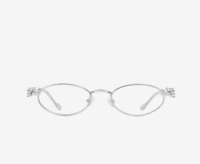 GENTLE MONSTER GENTLE MONSTER X D'HEYGERE PIERCED 02 SILVER GLASSES / EXPRESS / GENUINE