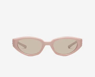 GENTLE MONSTER GENTLE MONSTER X JENNIE JENTLE SALON FISH TAIL P7 PINK BROWN GLASSES / EXPRESS