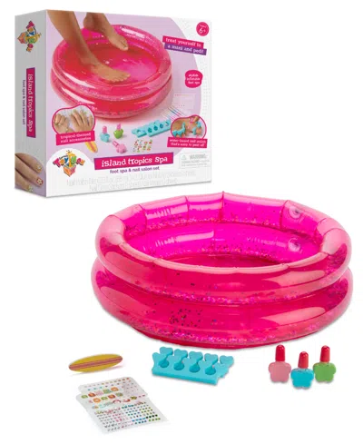 GEOFFREY'S TOY BOX ISLAND TROPICS FOOT SPA NAIL SALON KIT, CREATED FOR MACY'S