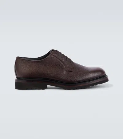GEORGE CLEVERLEY ARCHIE LEATHER DERBY SHOES