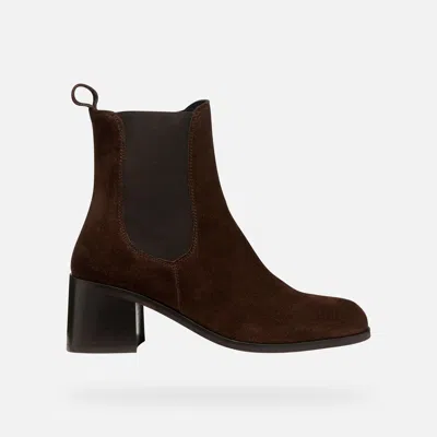 GEOX ALNOIRE WOMAN DARK BROWN