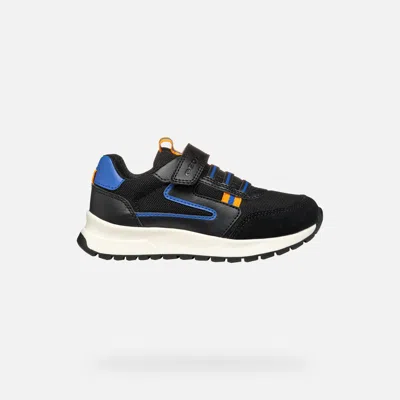 GEOX BRIEZEE BOY BLACK/ROYAL