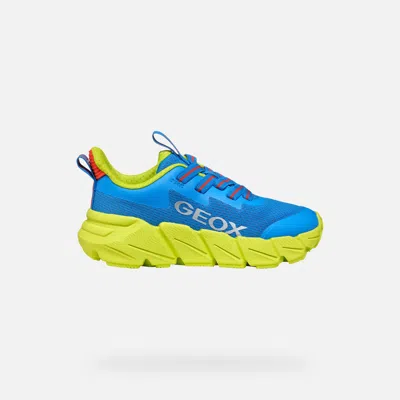 GEOX FLEXYPER FAST JUNIOR ROYAL/LIME
