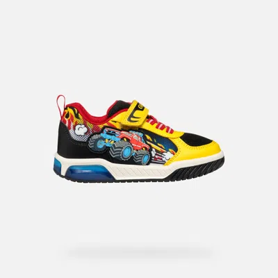 GEOX INEK BOY YELLOW/RED