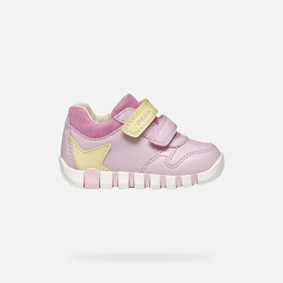 GEOX IUPIDOO BABY GIRL PINK/LIGHT YELLOW