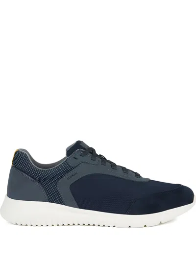 GEOX MONREALE MESH-PANEL SNEAKERS