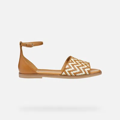 GEOX NAILEEN WOMAN CAMEL/PAPYRUS
