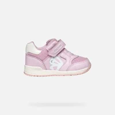 GEOX RISHON BABY PINK/OFF WHITE