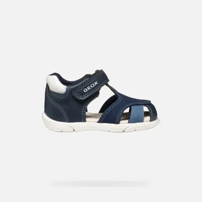 GEOX SANDAL ZAPITO BABY BOY NAVY/WHITE