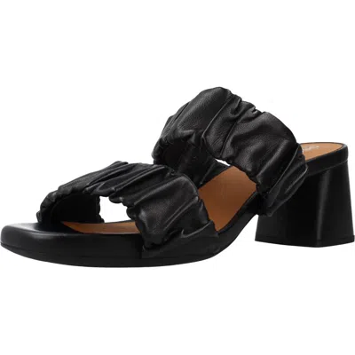 GEOX SANDALEN/SANDALETTEN GEOX D GENZIANA MID A 118746 SCHWARZ