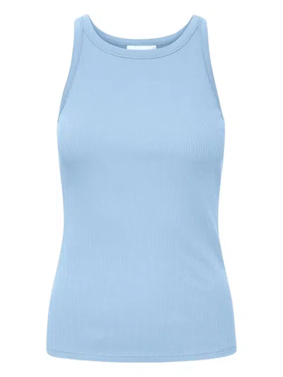 GESTUZ DREW RIBBED RACER-BACK TOP