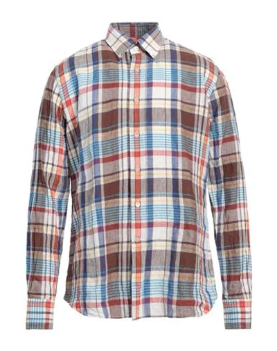 GHIRARDELLI GHIRARDELLI MAN SHIRT WHITE SIZE 16 ½ LINEN