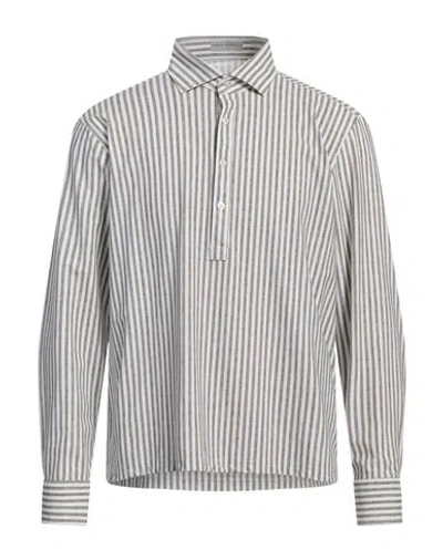 GHIRARDELLI GHIRARDELLI NEXT MAN SHIRT MILITARY GREEN SIZE XXL POLYAMIDE, ELASTANE