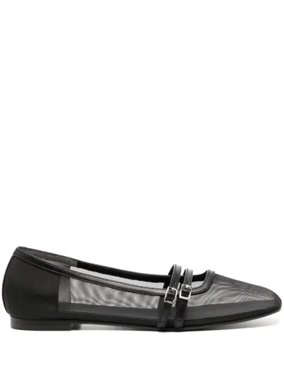 GIA BORGHINI FELICE MESH BALLERINA SHOES