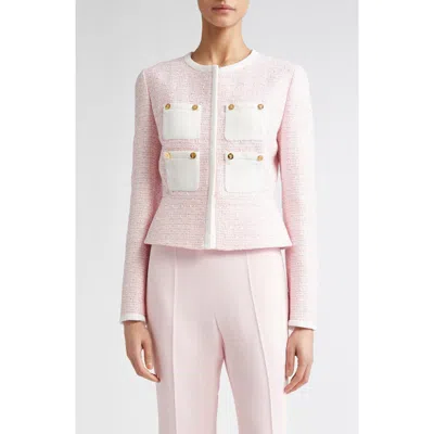 GIAMBATTISTA VALLI GIAMBATTISTA VALLI BOUCLÉ TWEED CROP JACKET