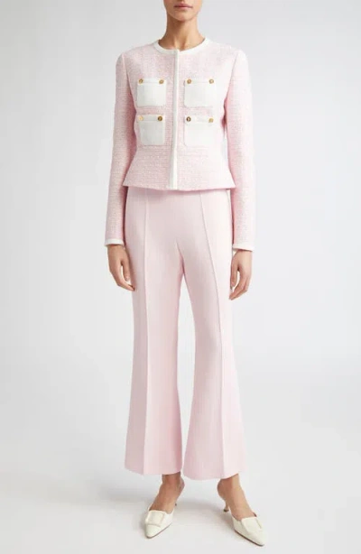 GIAMBATTISTA VALLI GIAMBATTISTA VALLI CREPE FLARE TROUSERS