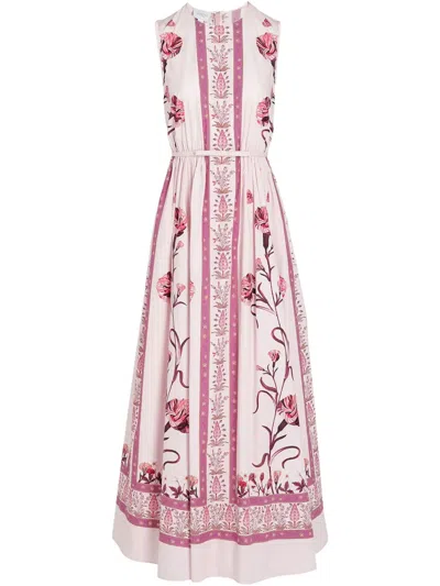 GIAMBATTISTA VALLI FLORAL-PRINT DRESS