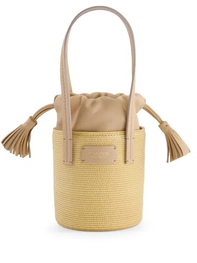 GIAMBATTISTA VALLI LOGO-PATCH BEACH BAG