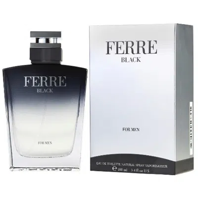 GIANFRANCO FERRE GIANFRANCO FERRE MEN'S FERRE BLACK EDT SPRAY 3.4 OZ FRAGRANCES 8011530992316