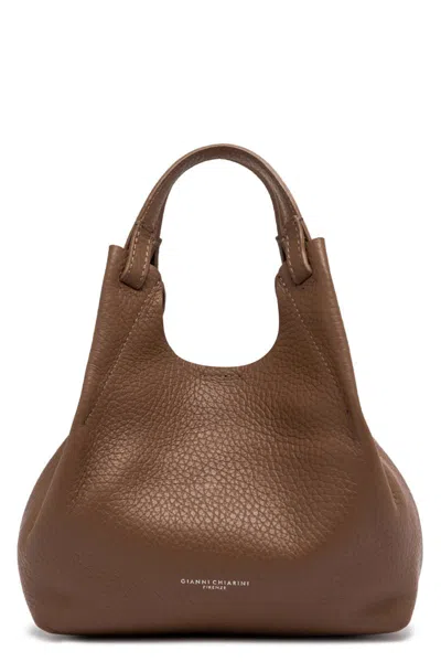 GIANNI CHIARINI GIANNI CHIARINI DUA LEATHER HANDBAG