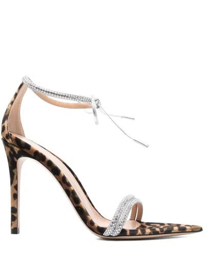 GIANVITO ROSSI 105MM MONTECARLO SANDALS