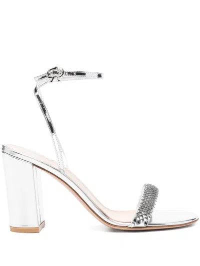 GIANVITO ROSSI 80MM LEATHER SANDALS