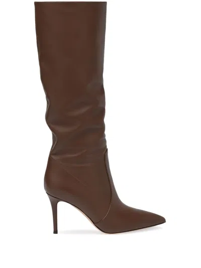 GIANVITO ROSSI 85MM HANSEN BOOTS