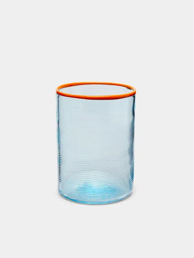 GIBERTO FIZZY HAND-BLOWN MURANO GLASS TUMBLER