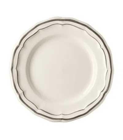 GIEN GIEN SET OF 4 FILETS TAUPE CANAPÉ PLATES