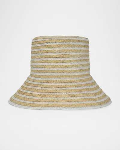 GIGI BURRIS LULA STRIPED BUCKET HAT