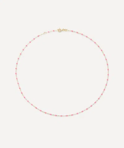 GIGI CLOZEAU GIGI CLOZEAU 18CT GOLD CLASSIC GIGI RESIN BEAD NECKLACE