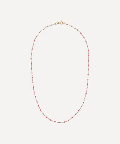 GIGI CLOZEAU GIGI CLOZEAU 18CT GOLD CLASSIC GIGI RESIN BEAD NECKLACE
