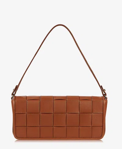 GIGI NEW YORK JULIETTE HANDWOVEN LEATHER SMALL SHOULDER BAG