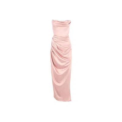 GIGII'S WOMEN'S PINK / PURPLE DOUTZEN DRESS - BLUSH