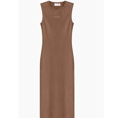 GIGII'S WOMEN'S SOHO MIDI BROWN