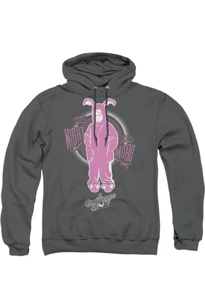 GILDAN A CHRISTMAS STORY PINK NIGHTMARE ADULT PULL OVER HOODIE / HOODED SWEATSHIRT