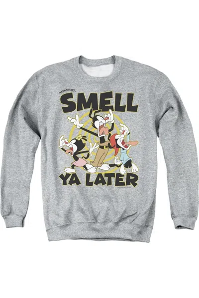 GILDAN ANIMANIACS SMELL YA LATER ADULT CREWNECK SWEATSHIRT