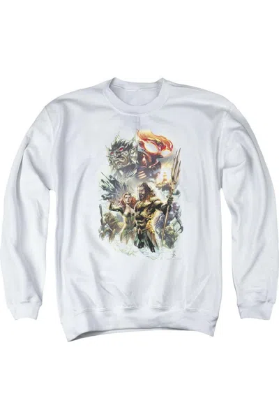 GILDAN AQUAMAN MOVIE KING OF ATLANTIS ADULT CREWNECK SWEATSHIRT