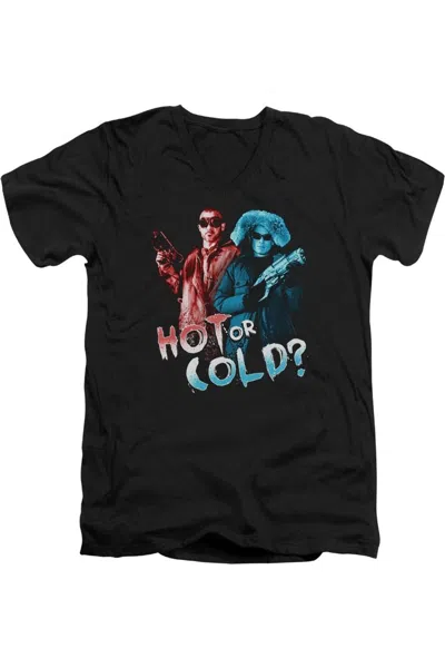 GILDAN ARROW HOT OR COLD SHORT SLEEVE ADULT V NECK PREMIUM COTTON TEE / T-SHIRT